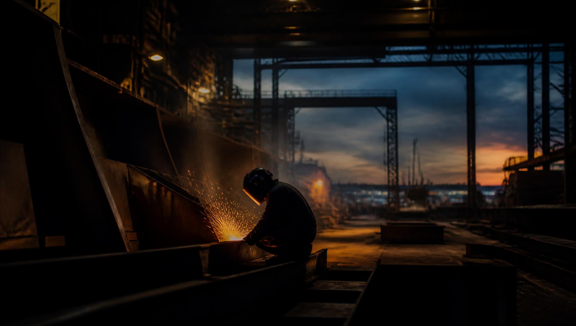 Bhagvati Engineering industrial fabrication workshop and heavy steel structures